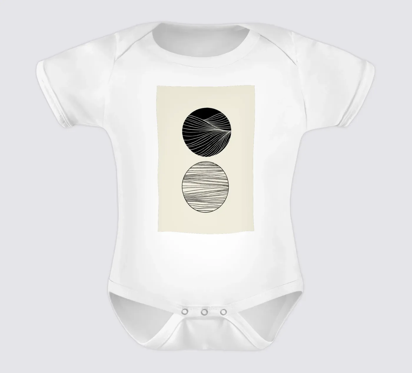 Two Spheres body bébé de Graphite