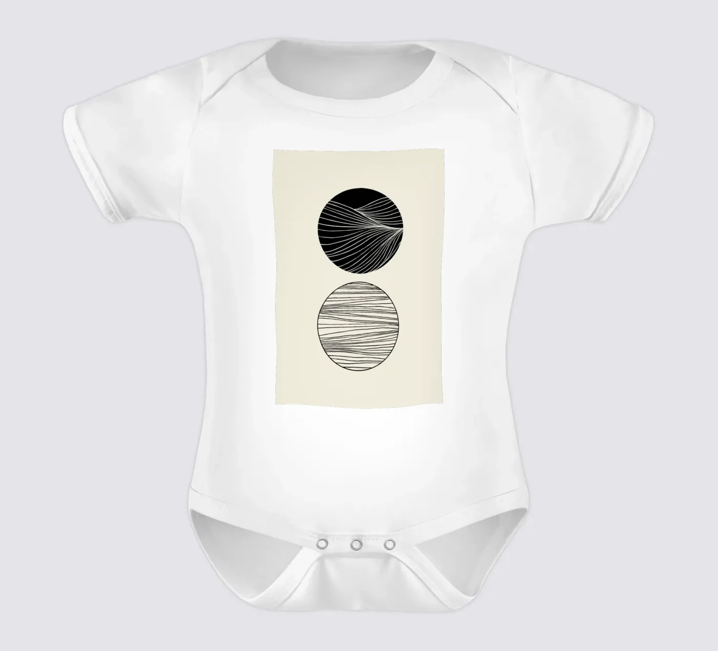 Two Spheres body bébé de Graphite