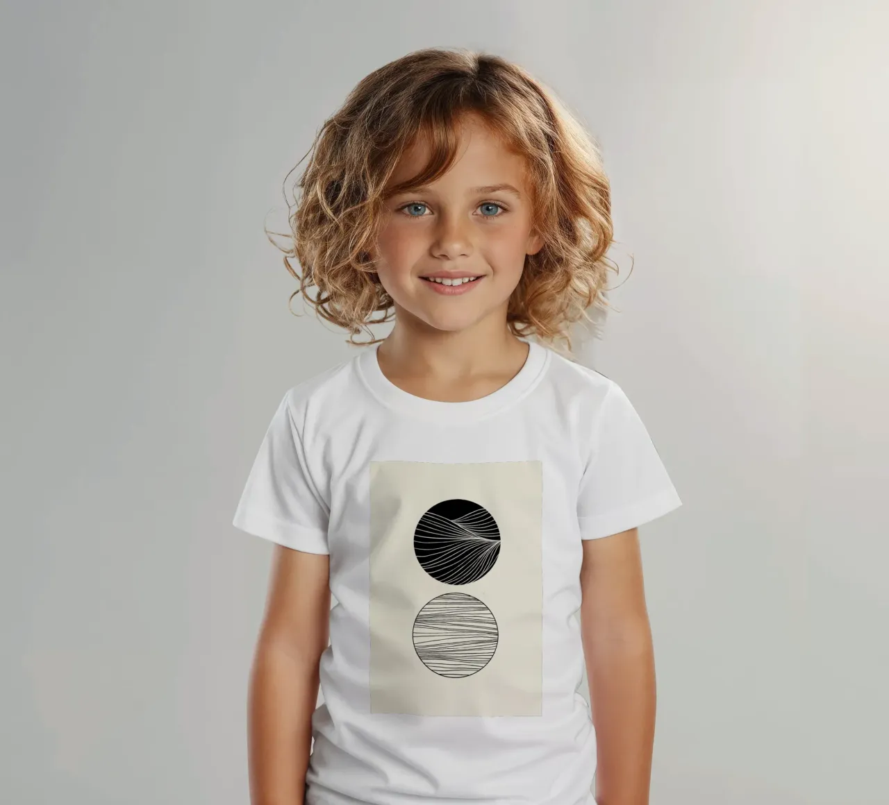 Two Spheres t-shirt bambini da Graphite