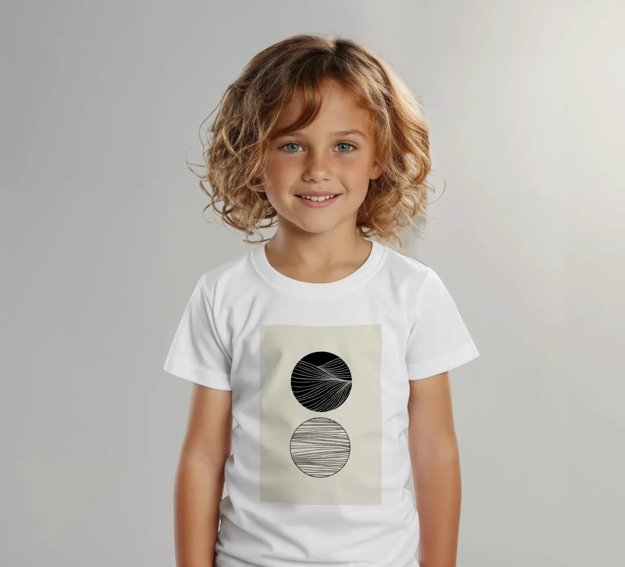 Two Spheres t-shirt bambini da Graphite