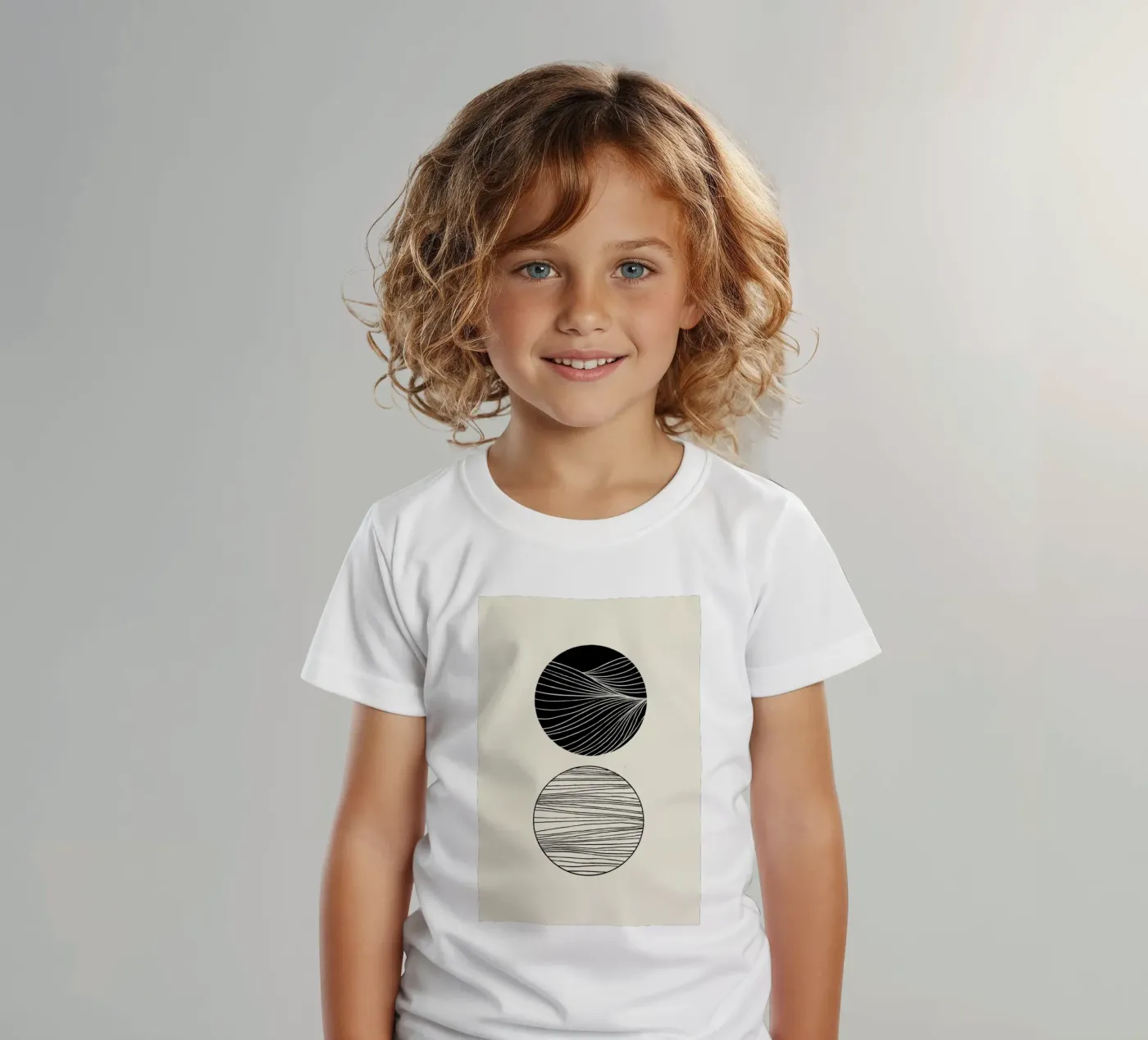 Two Spheres kinder t-shirt van Graphite