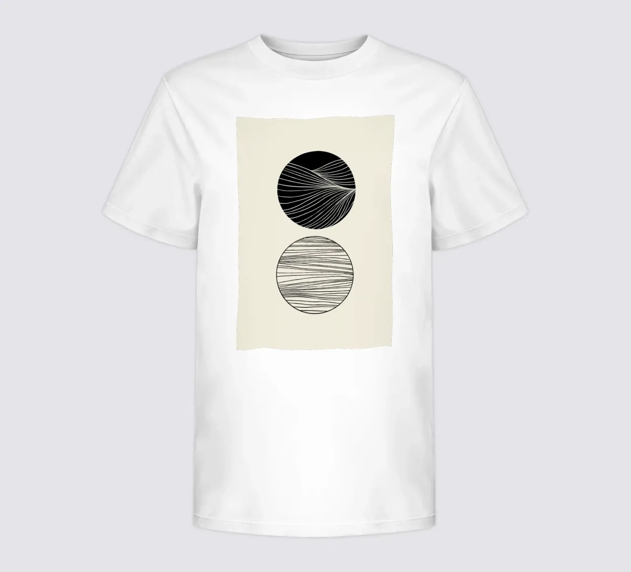 Two Spheres t-shirt bambini da Graphite