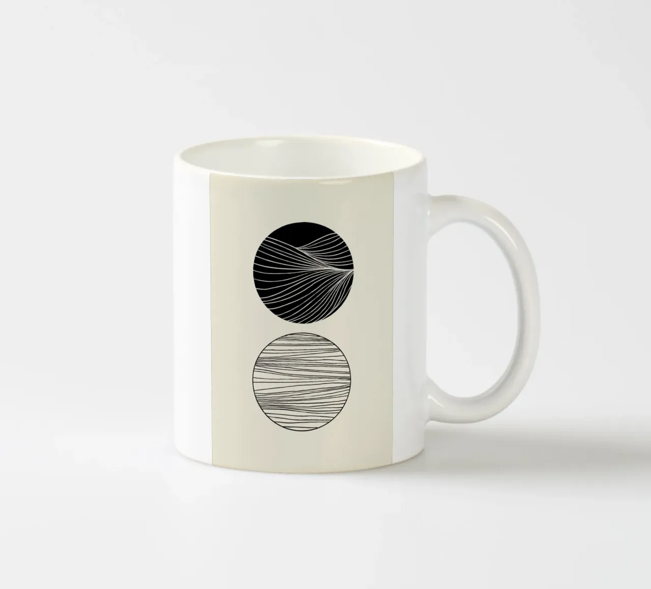 Two Spheres tazza in ceramica da Graphite