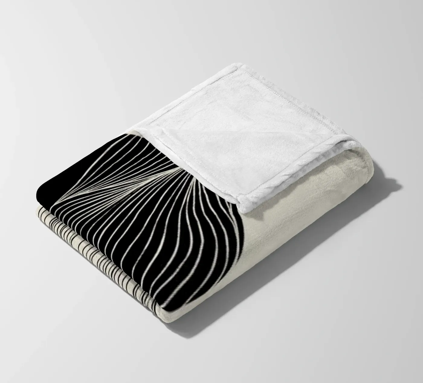 Two Spheres Fleecedecke von Graphite