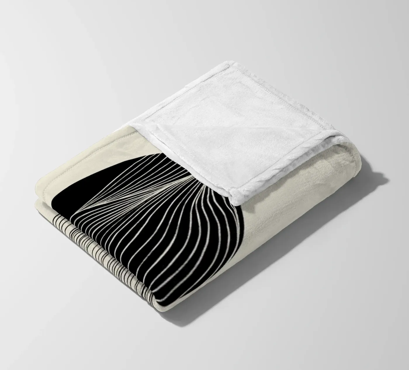 Two Spheres Fleecedecke von Graphite