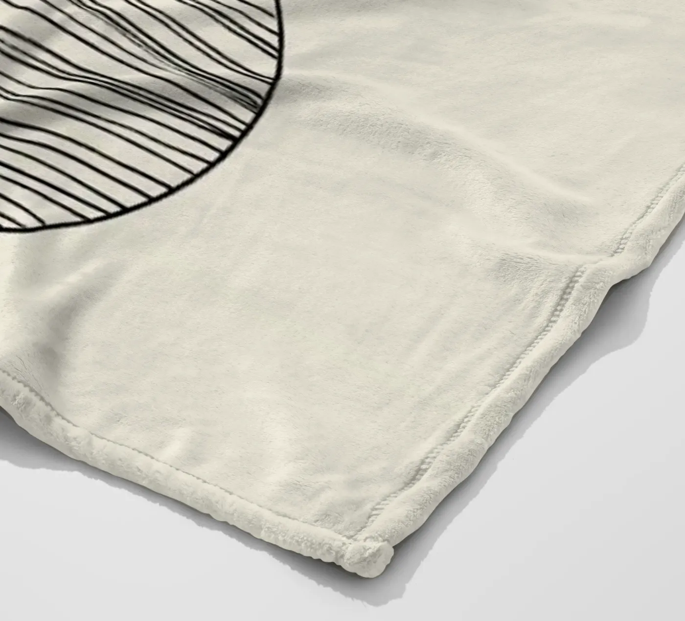 Two Spheres Fleecedecke von Graphite