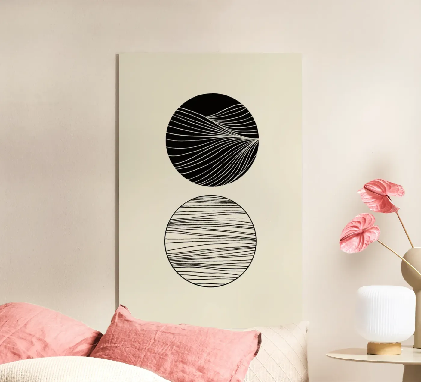 Two Spheres plexiglas de Graphite