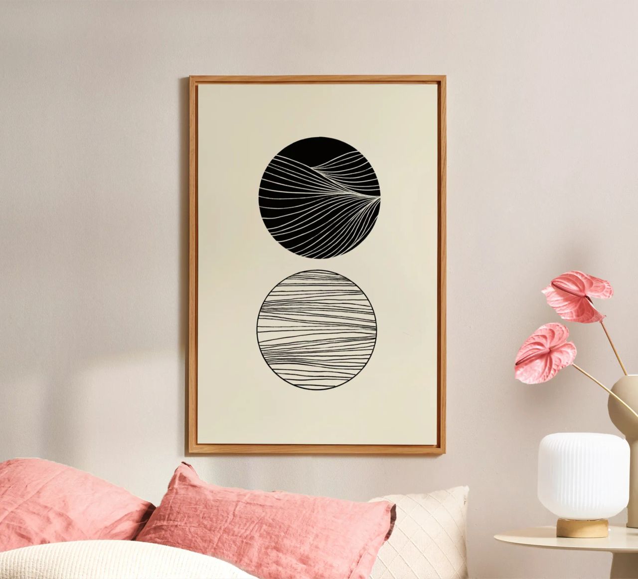 Two Spheres Forex-Platte von Graphite