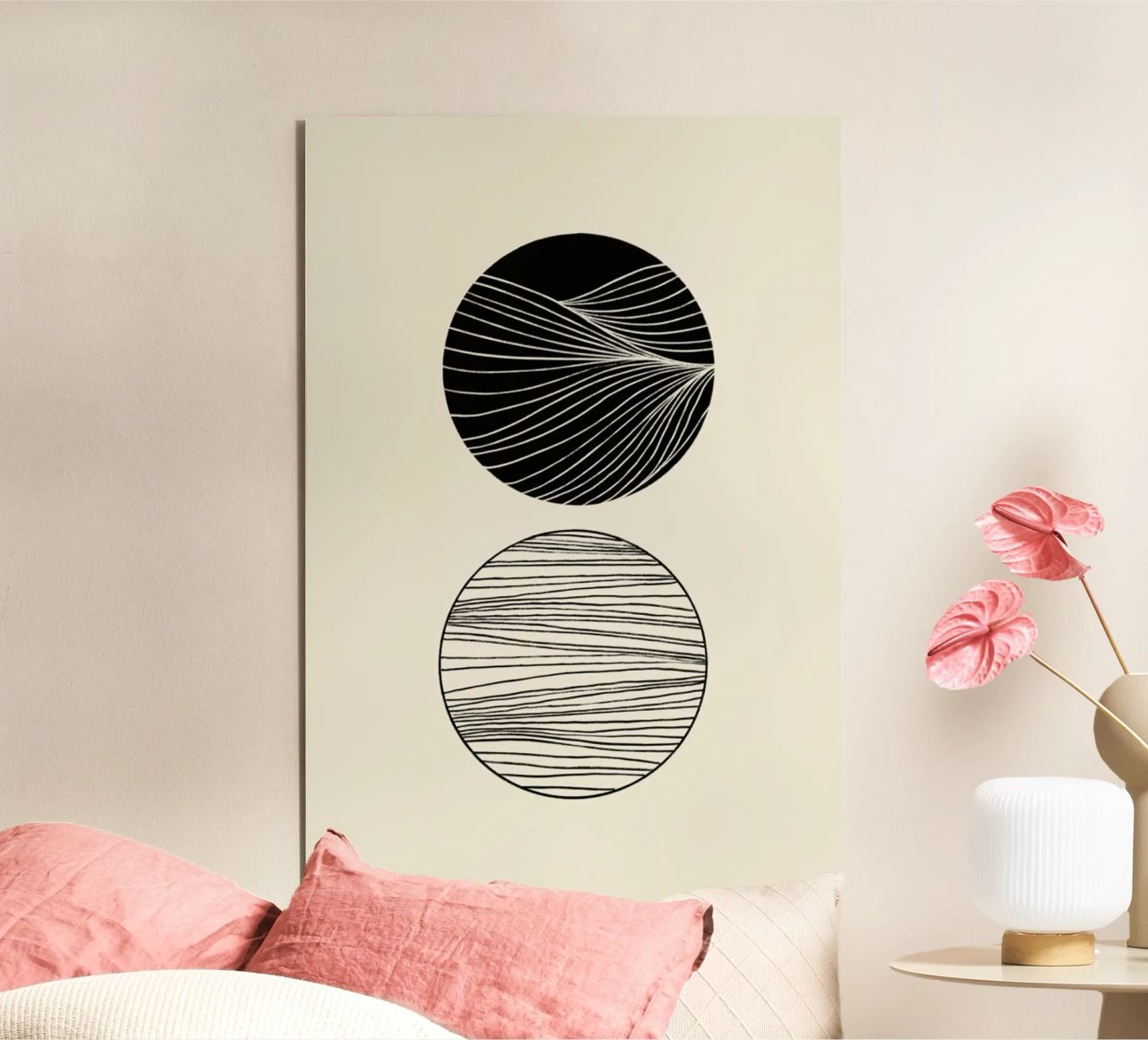 Two Spheres Forex-Platte von Graphite