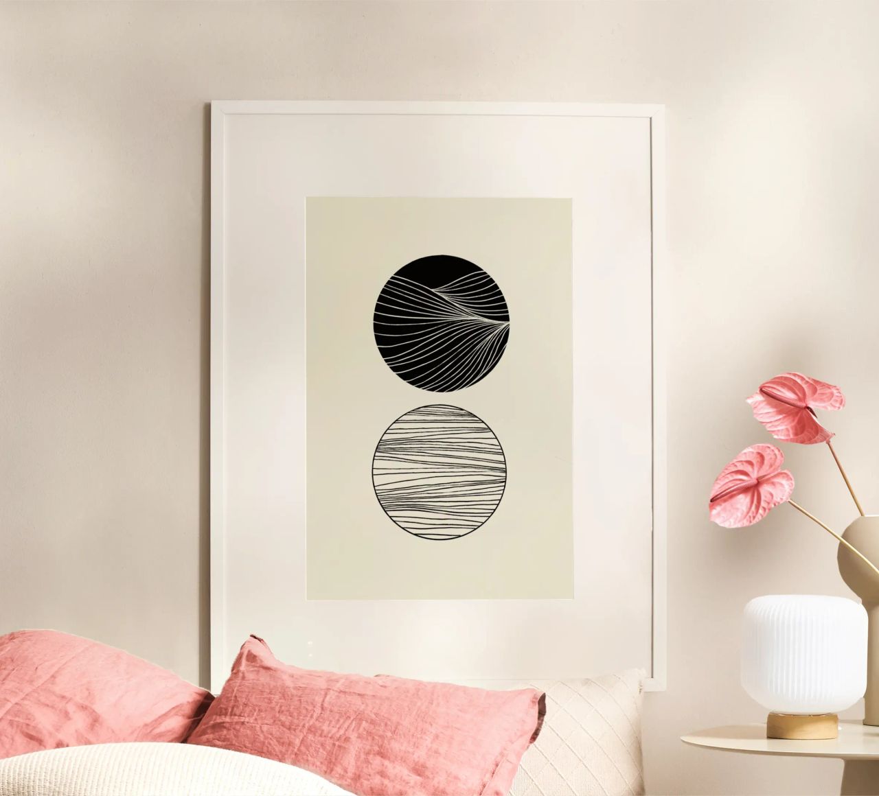 Two Spheres poster de Graphite