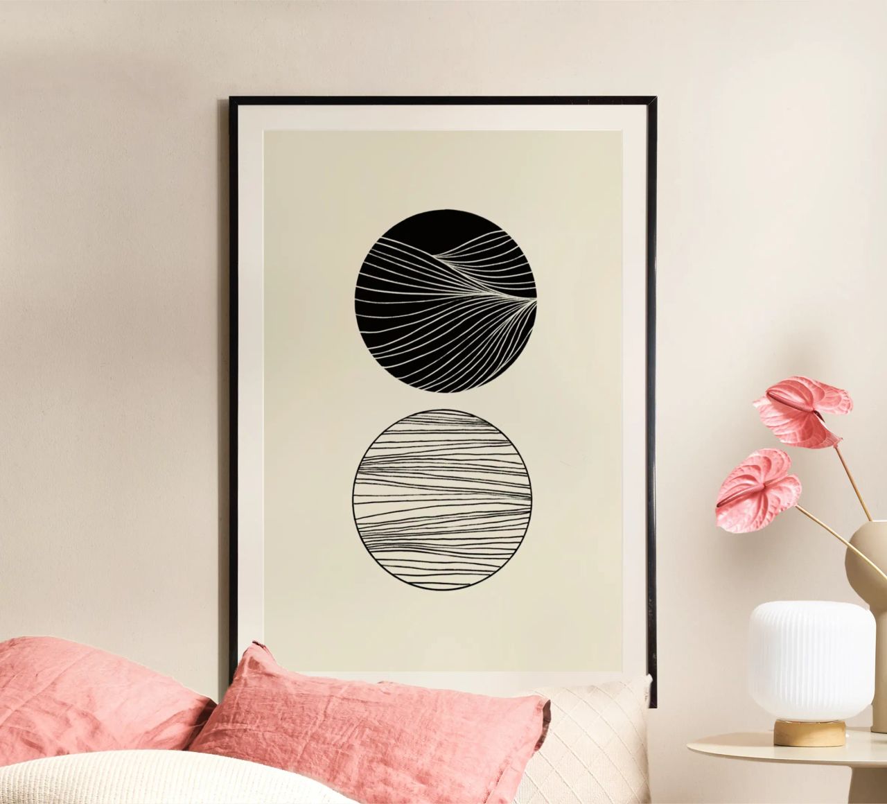 Two Spheres poster de Graphite