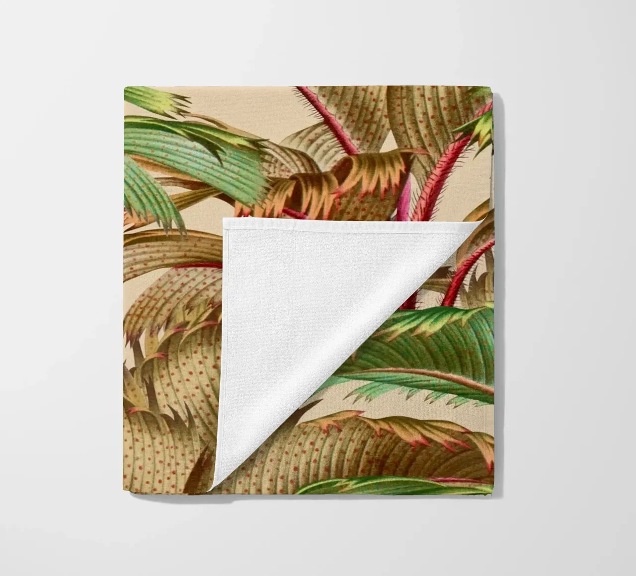 TROPICAL FOREST beach towel by burcukorkmazyurek