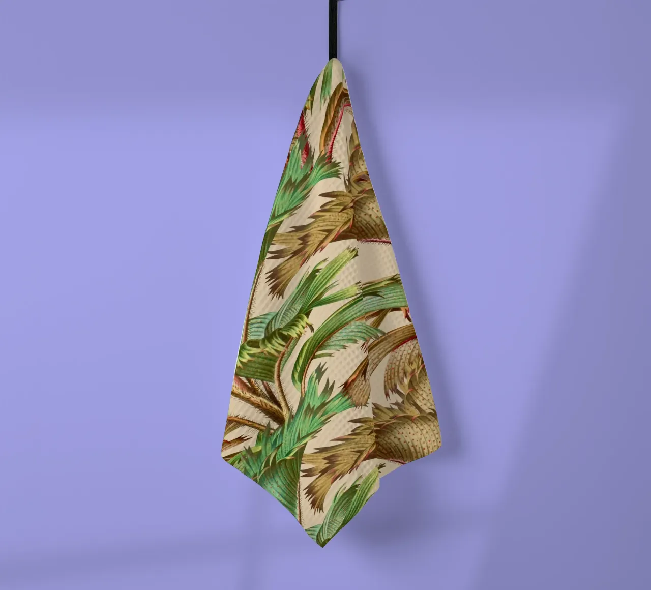 TROPICAL FOREST tea towel by burcukorkmazyurek
