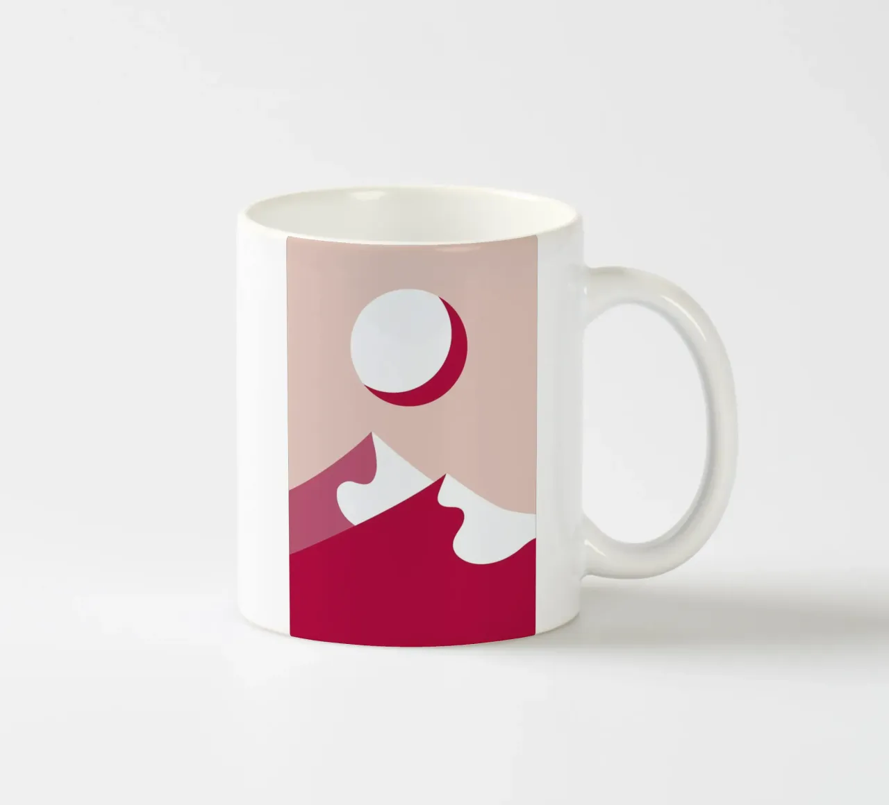 The Pinnacles Viva Magenta tazza in ceramica da Studio One