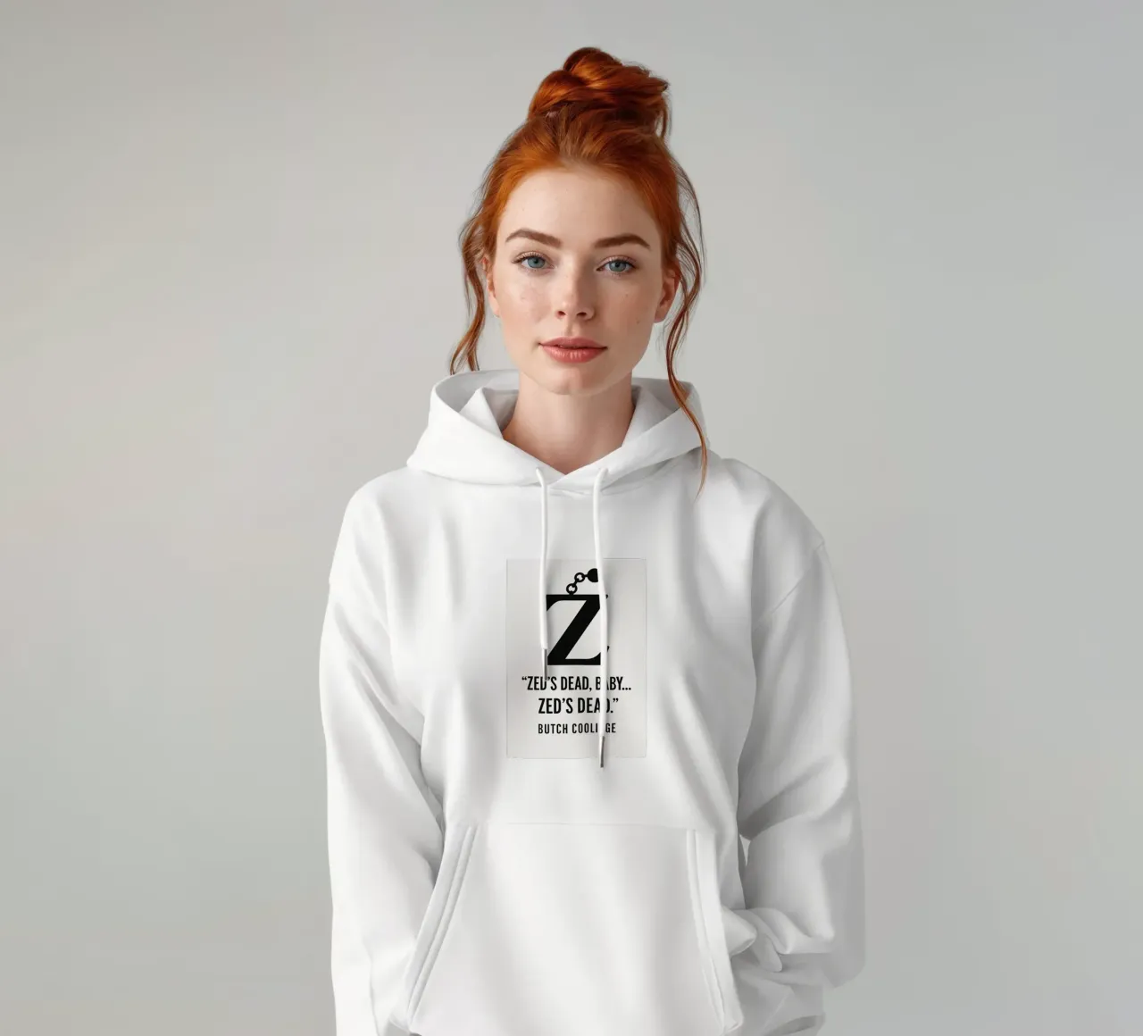 Zed Print felpa con cappuccio da MoviesArt