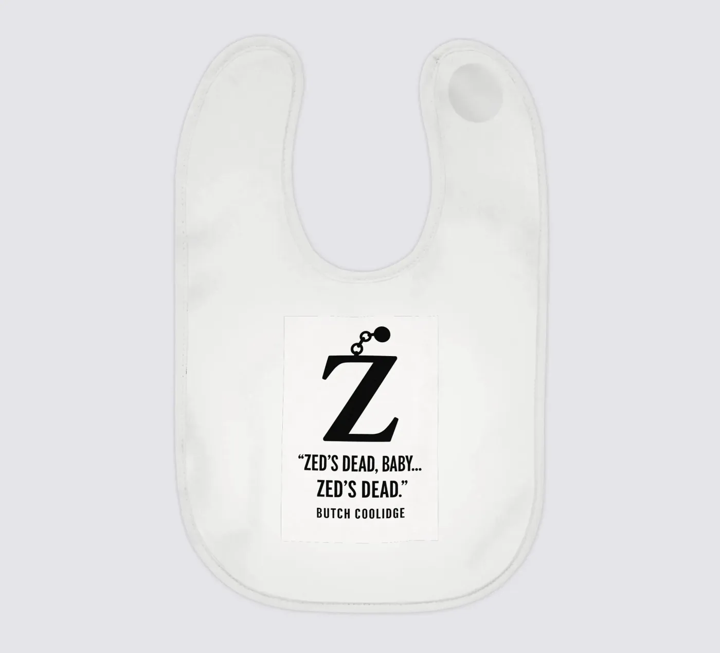Zed Print bavaglino da MoviesArt