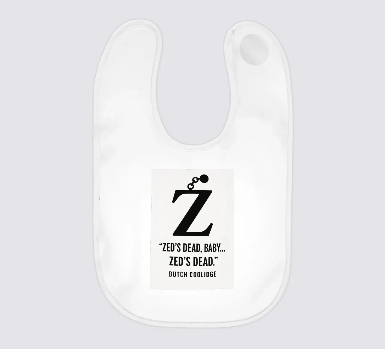 Zed Print bavaglino da MoviesArt