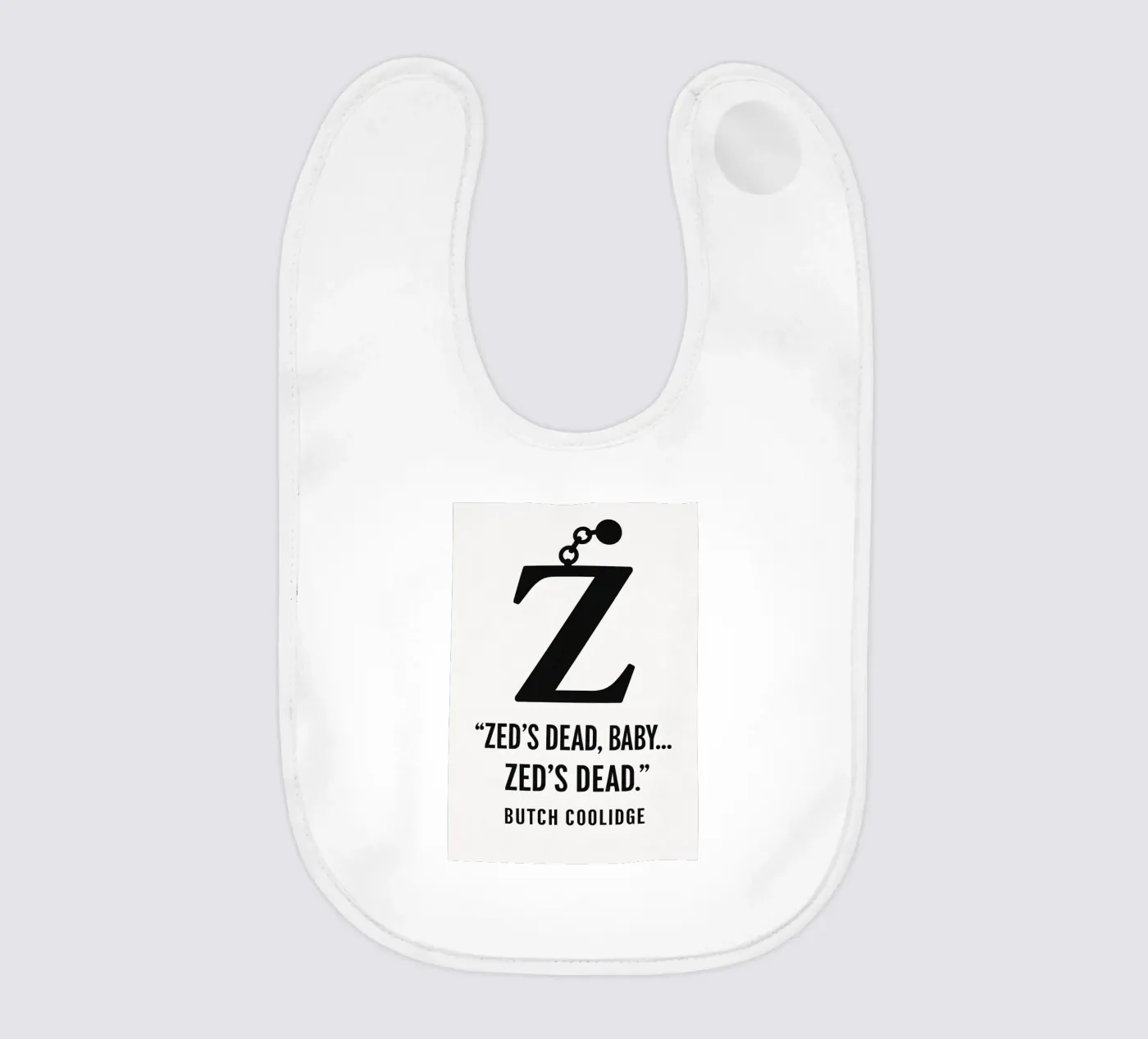 Zed Print bavaglino da MoviesArt