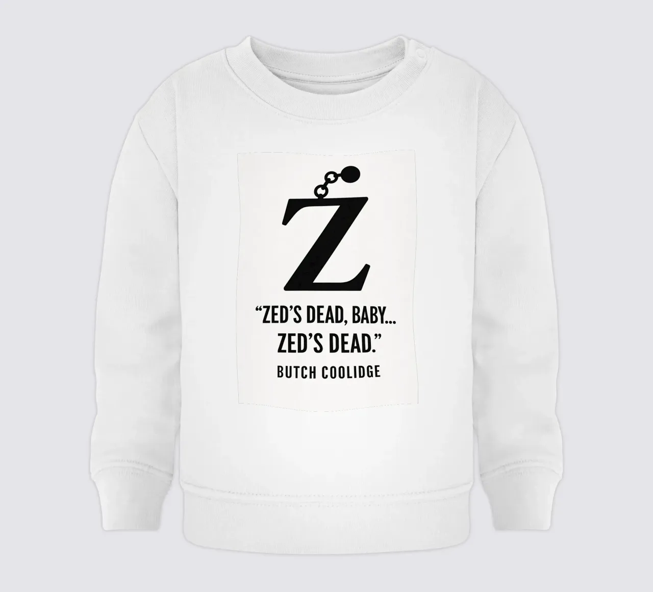 Zed Print felpa neonato da MoviesArt