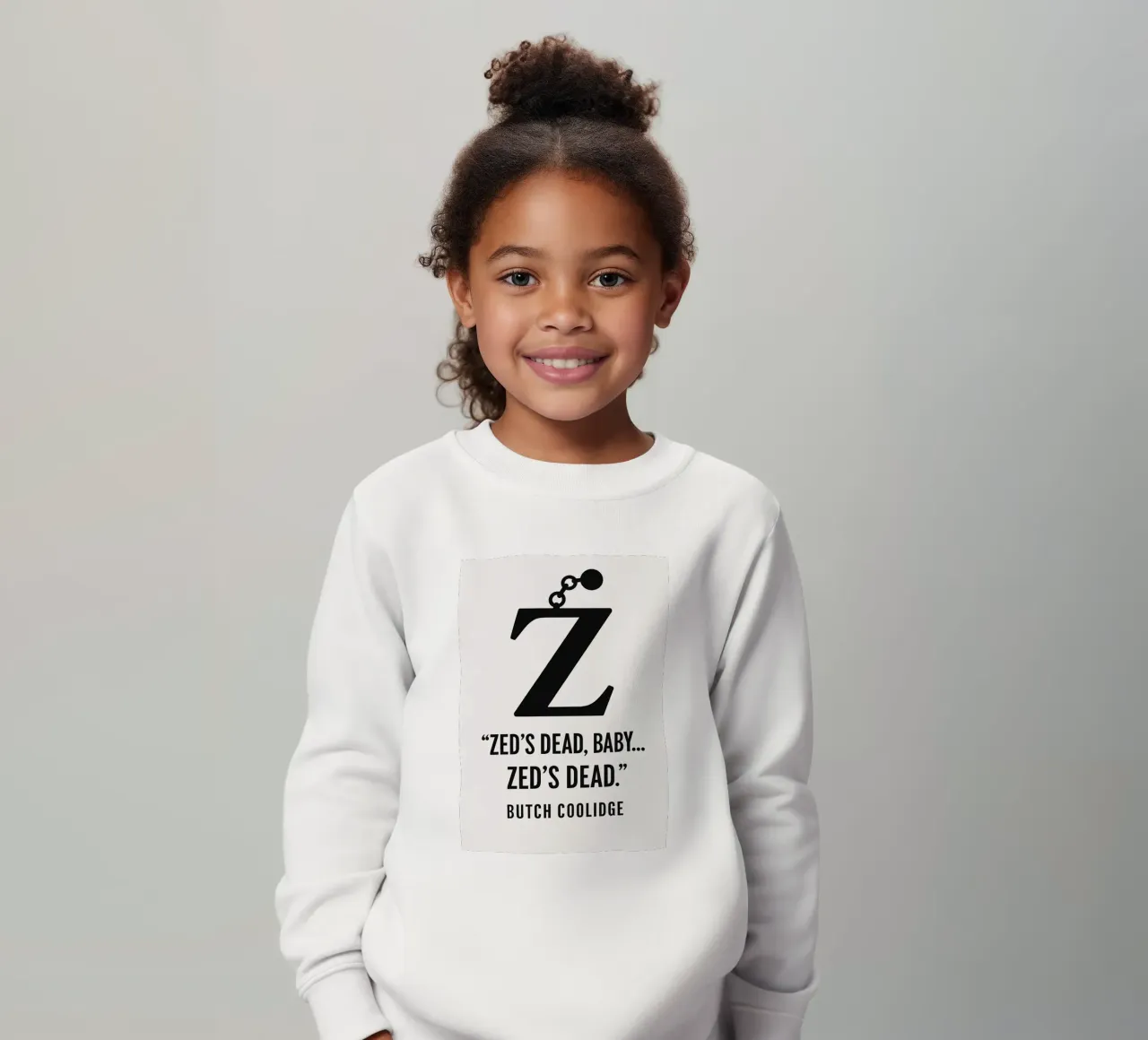 Zed Print felpa bambino da MoviesArt