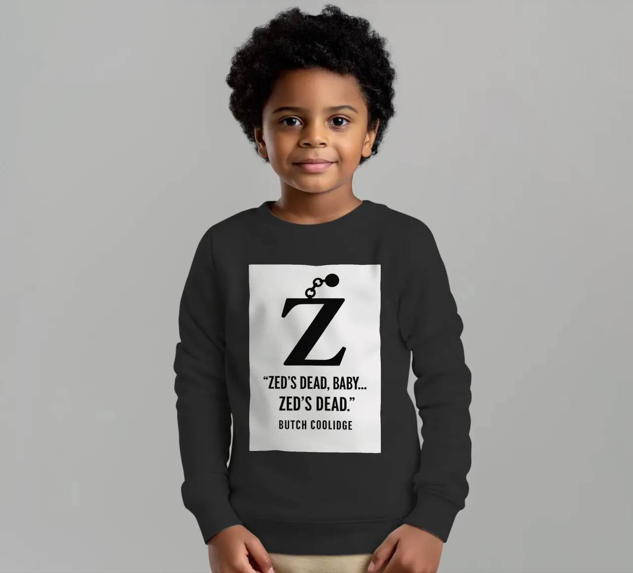 Zed Print felpa bambino da MoviesArt