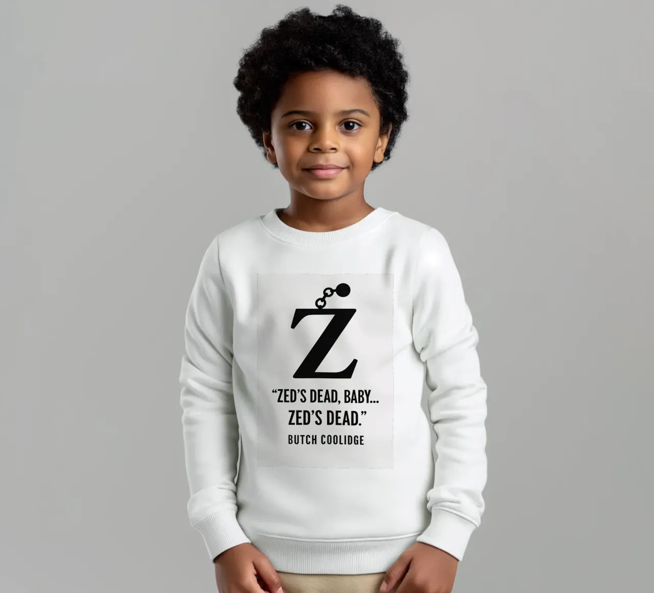 Zed Print felpa bambino da MoviesArt