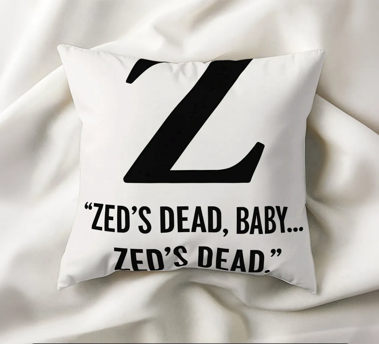 Zed Print cuscino da MoviesArt