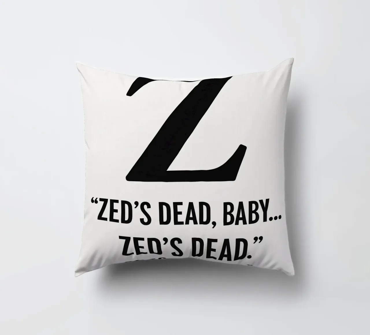Zed Print cuscino da MoviesArt