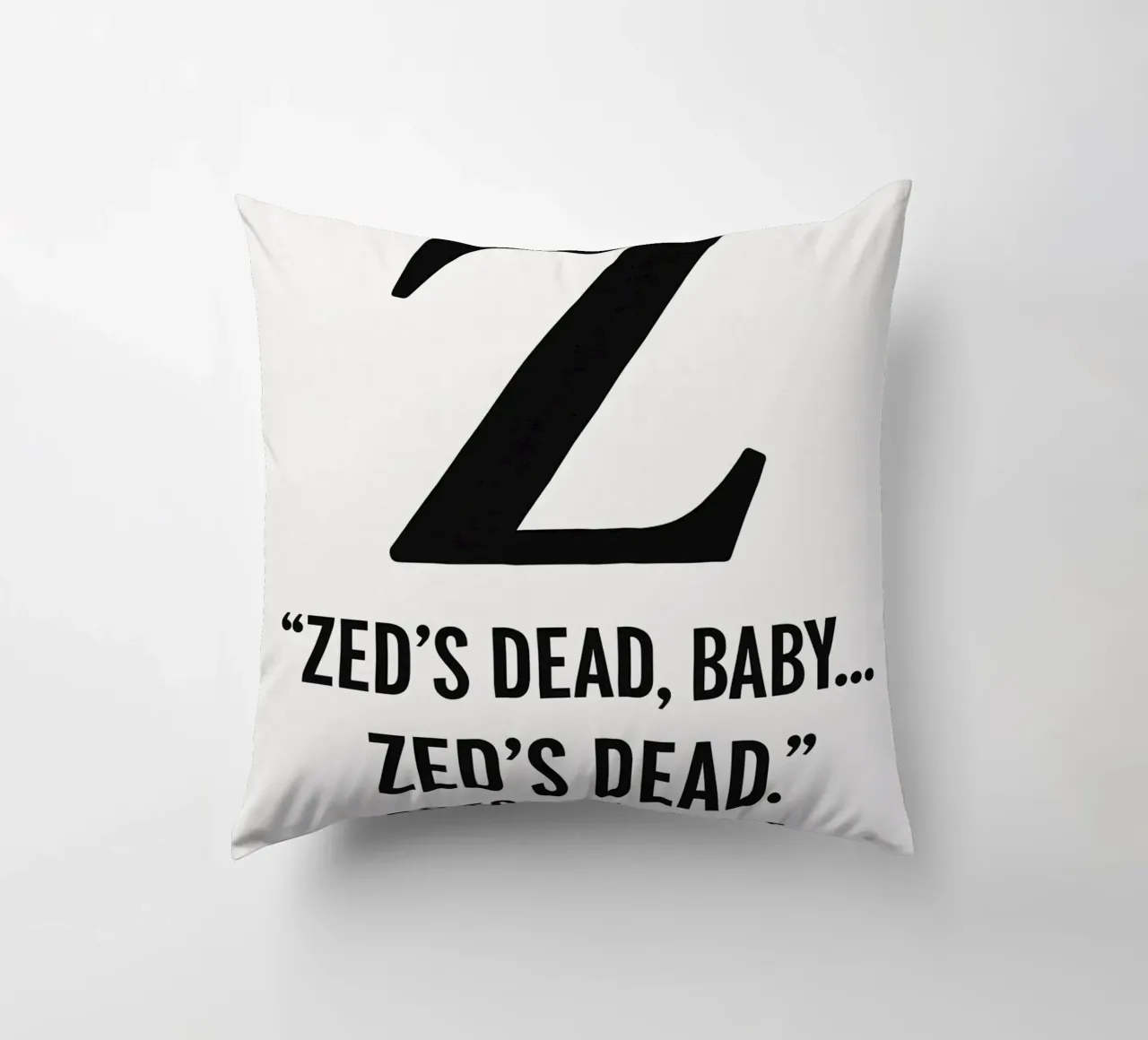 Zed Print cuscino da MoviesArt