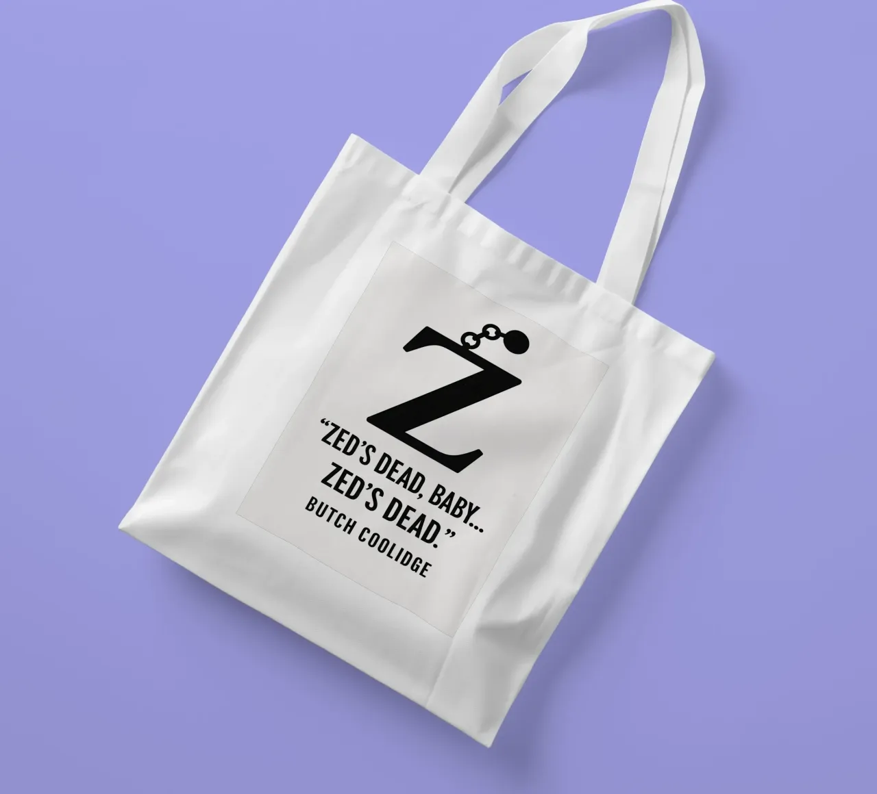 Zed Print borsa in juta da MoviesArt