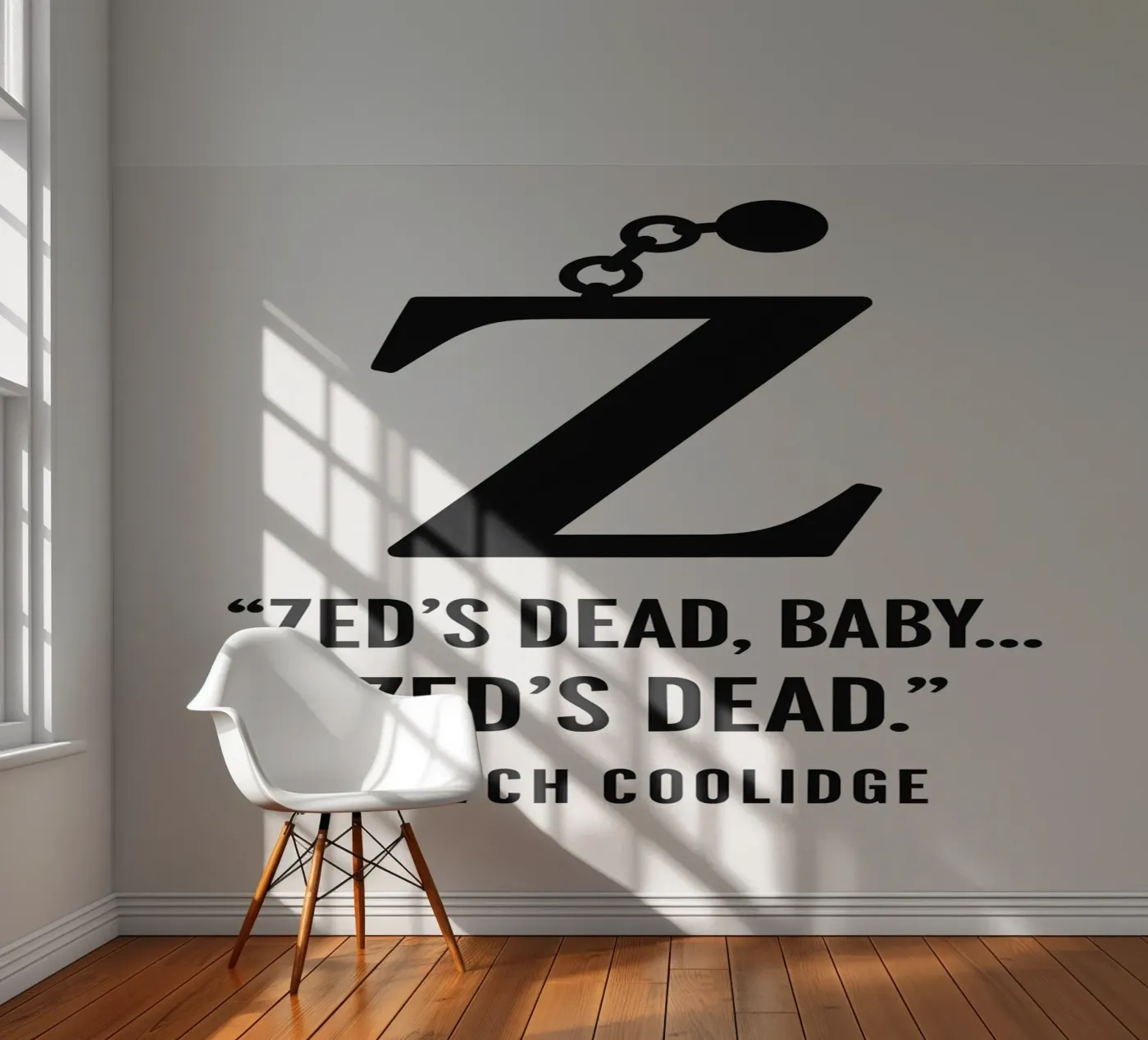 Zed Print fotobehang van MoviesArt