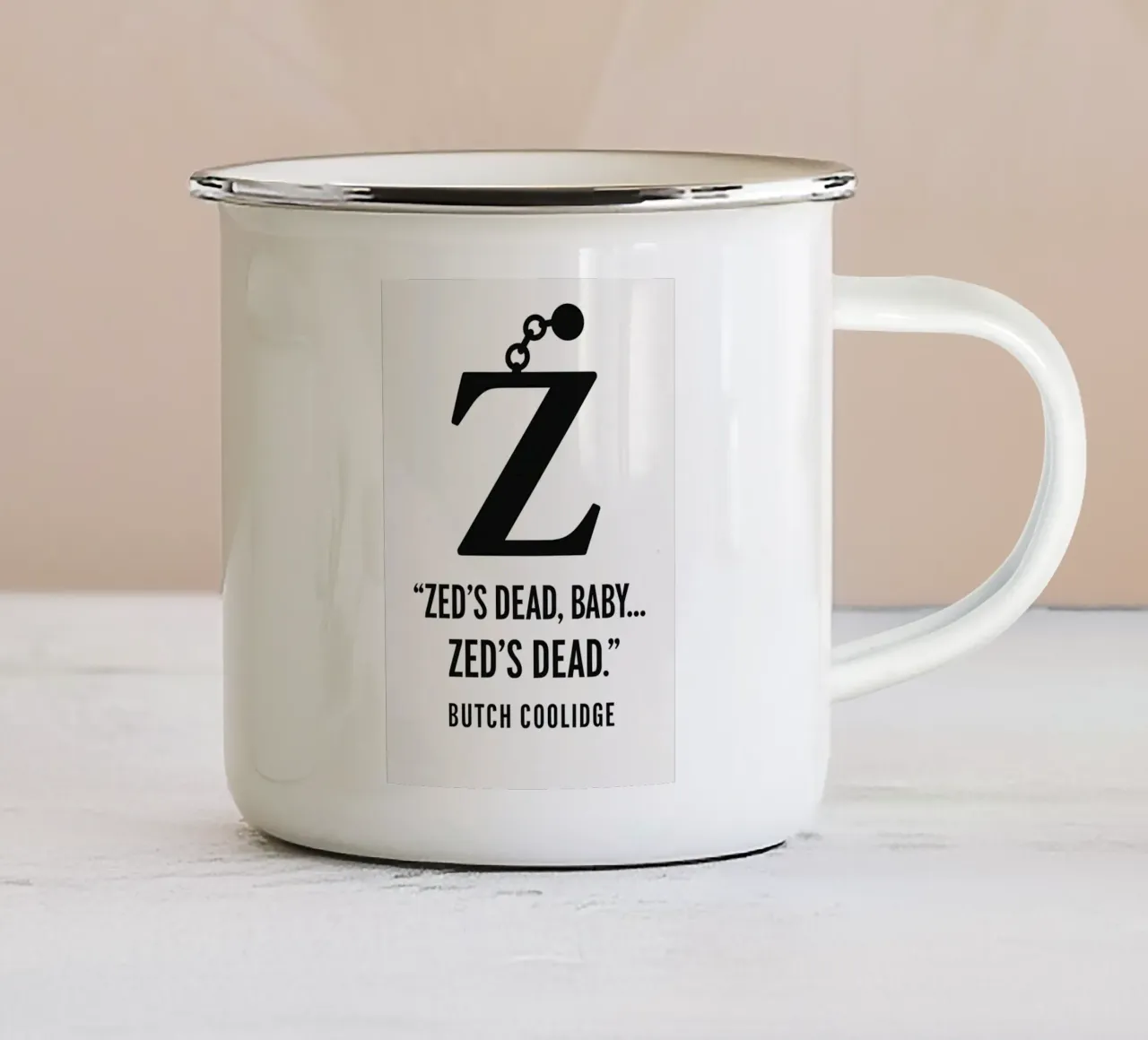 Zed Print tazza in smalto da MoviesArt
