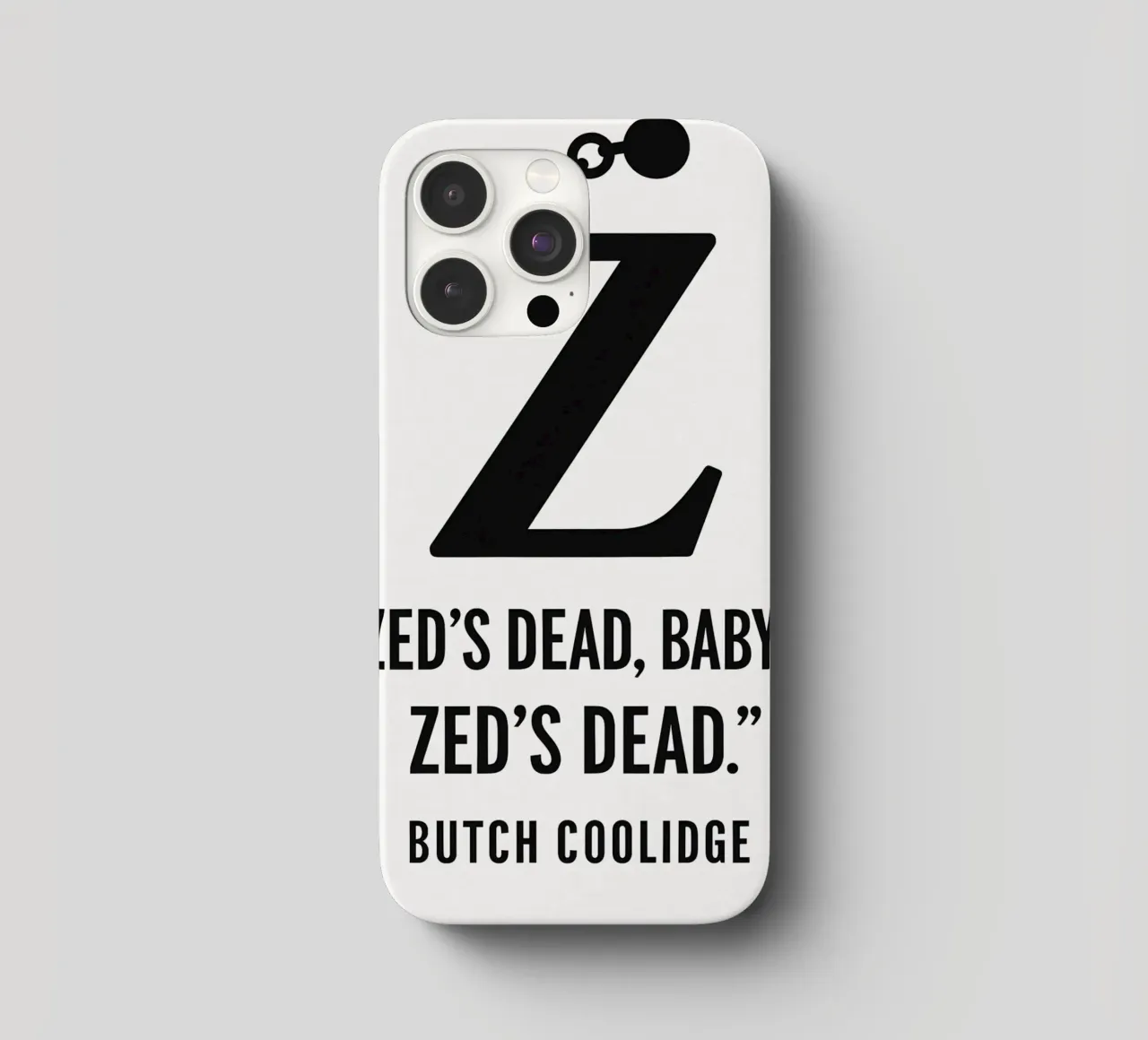 Zed Print cover iphone da MoviesArt