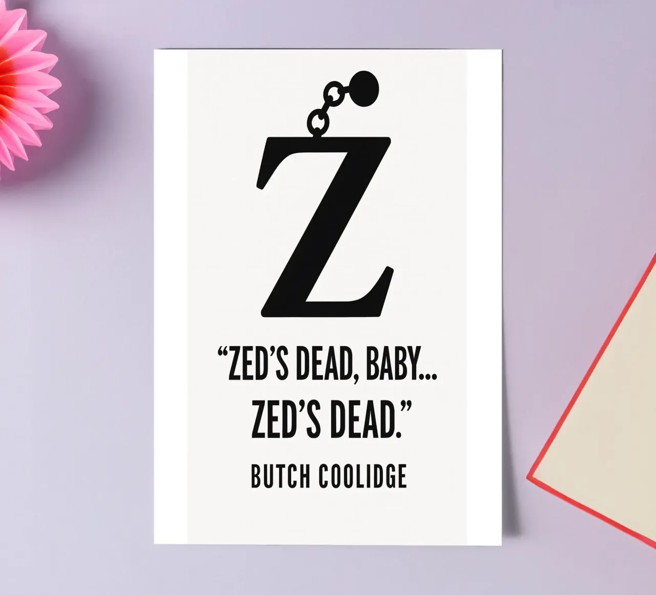 Zed Print foglio adesivo da MoviesArt