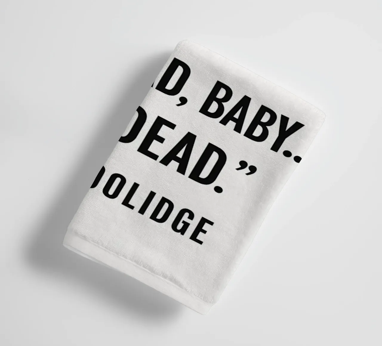 Zed Print towel by MoviesArt