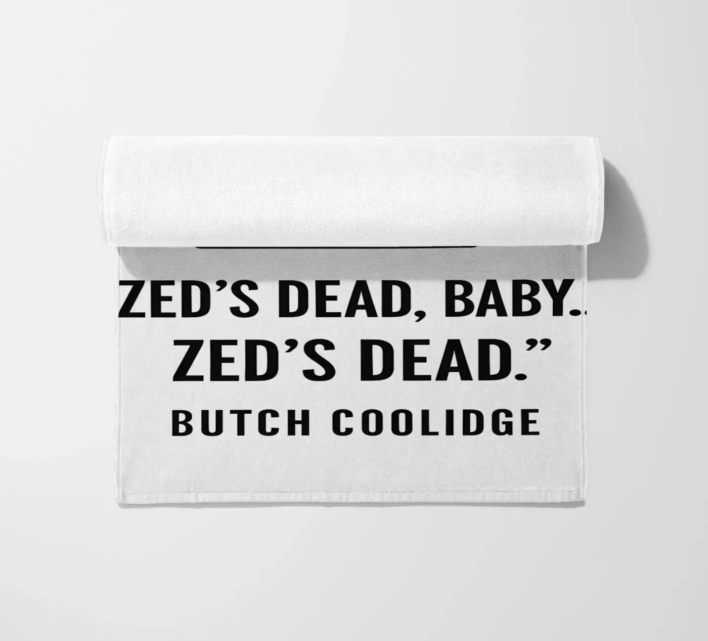 Zed Print Strandtuch von MoviesArt