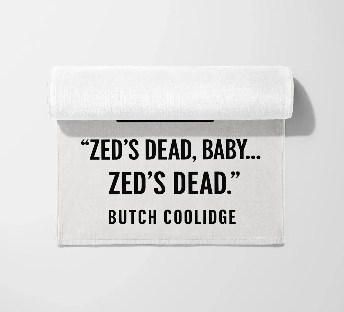 Zed Print Strandtuch von MoviesArt