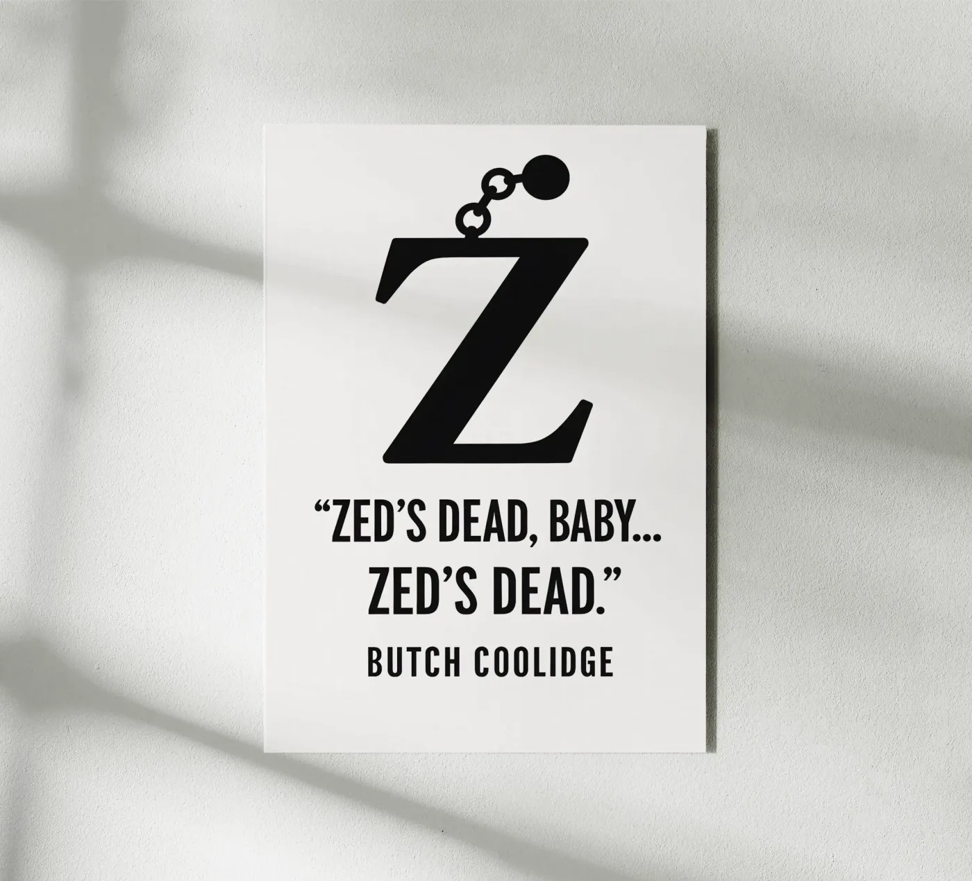 Zed Print pannello forex da MoviesArt