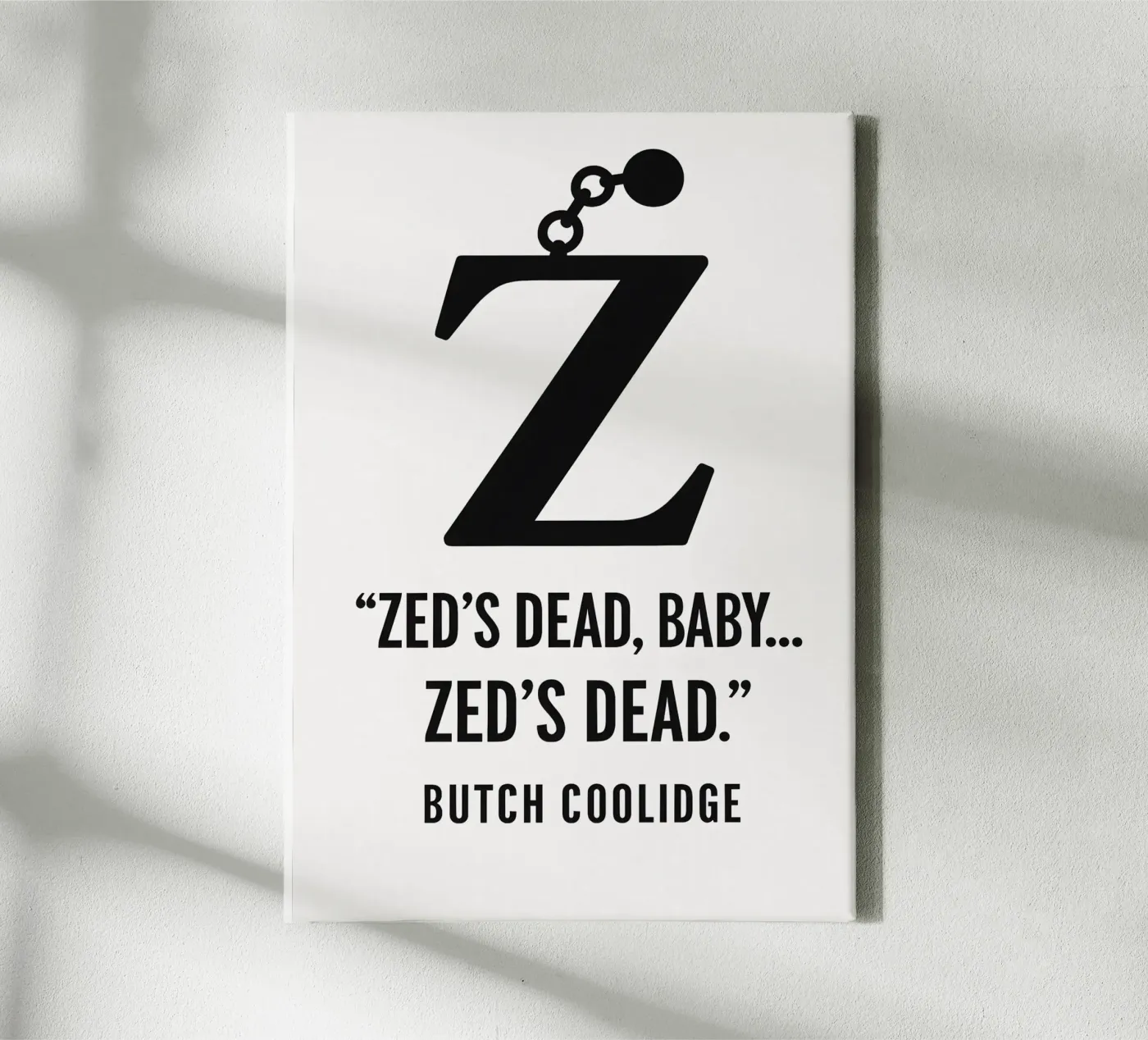 Zed Print tela da MoviesArt