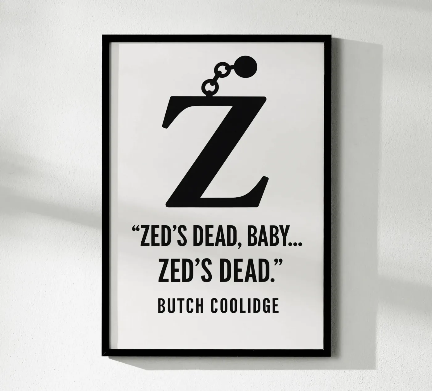 Zed Print poster da MoviesArt