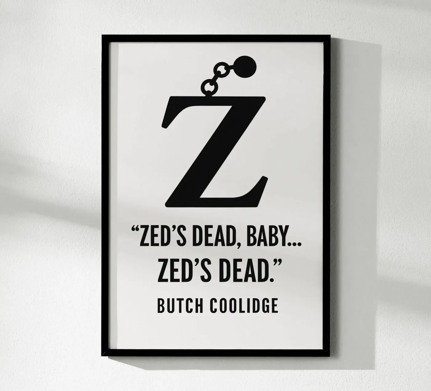 Zed Print poster da MoviesArt