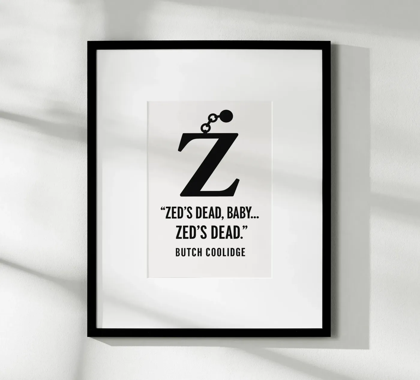 Zed Print poster da MoviesArt