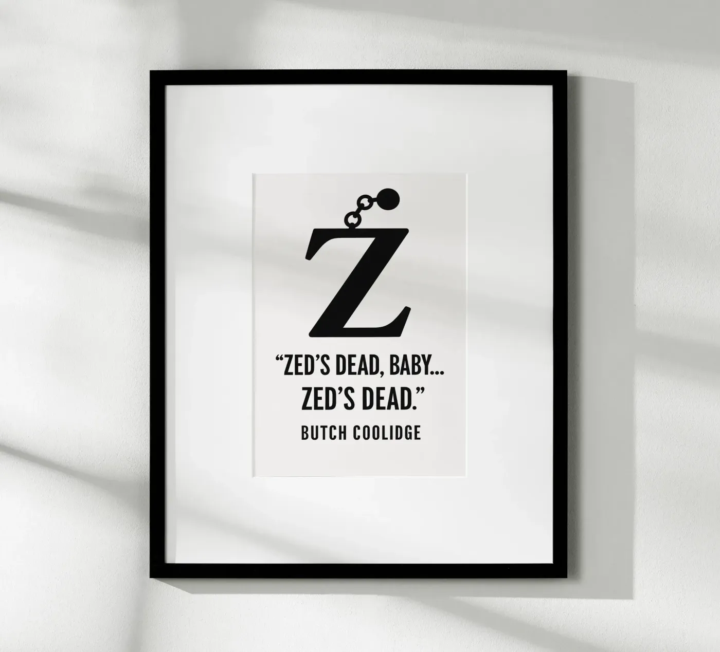 Zed Print poster da MoviesArt