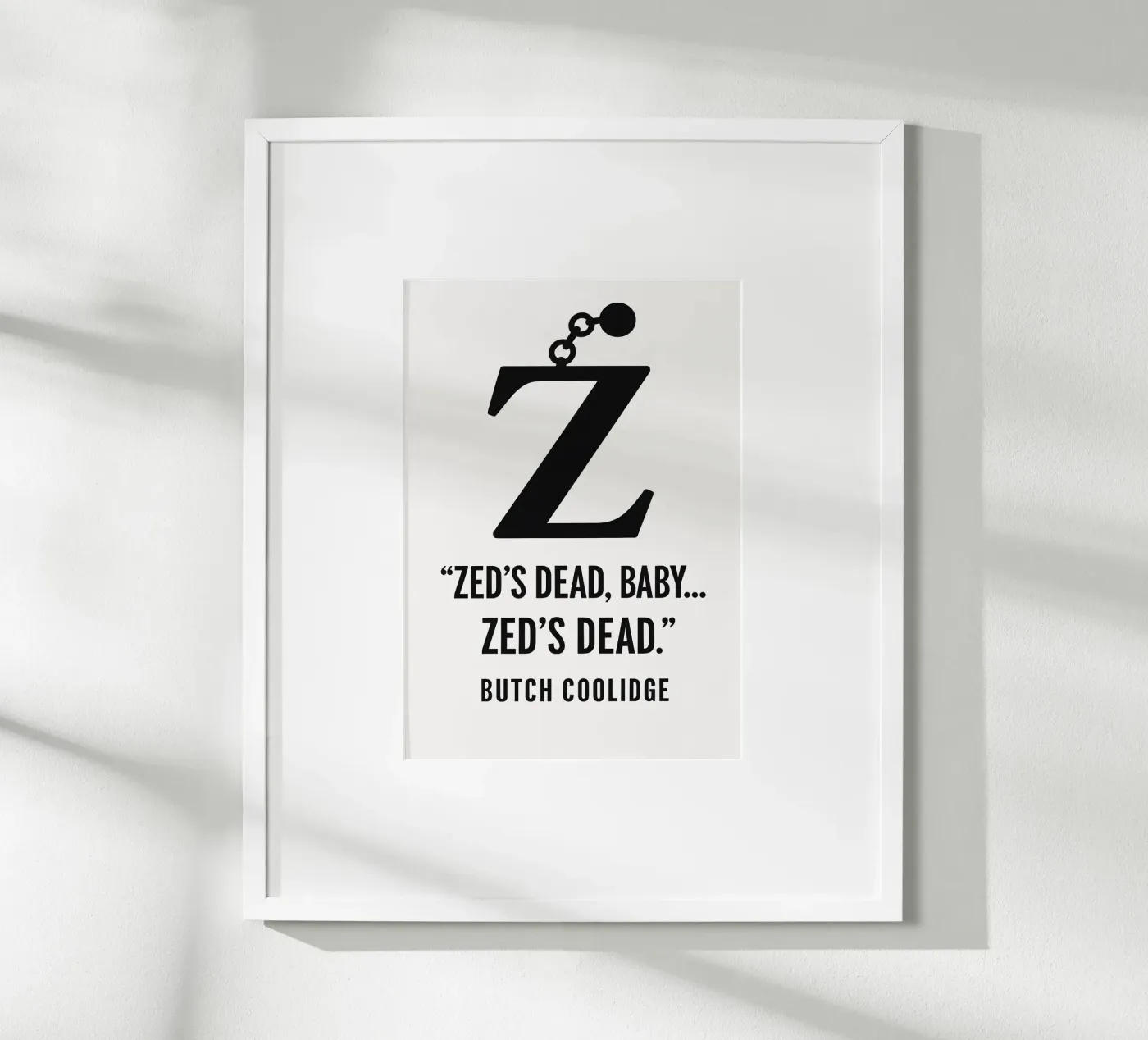 Zed Print poster da MoviesArt