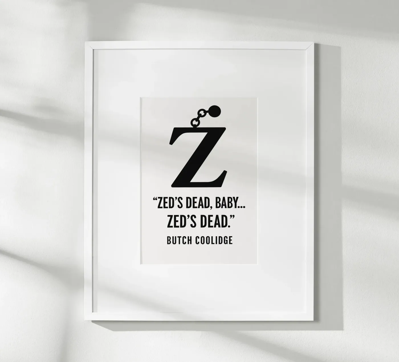 Zed Print poster da MoviesArt