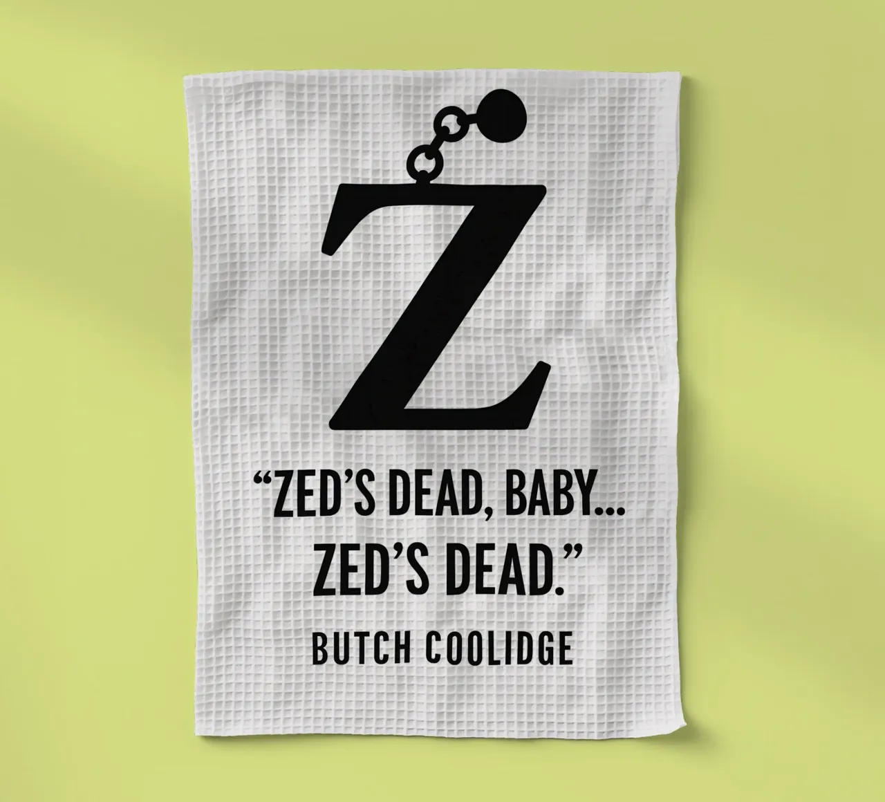 Zed Print torchon de MoviesArt