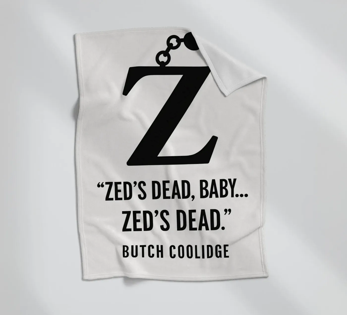 Zed Print fleecedeken van MoviesArt