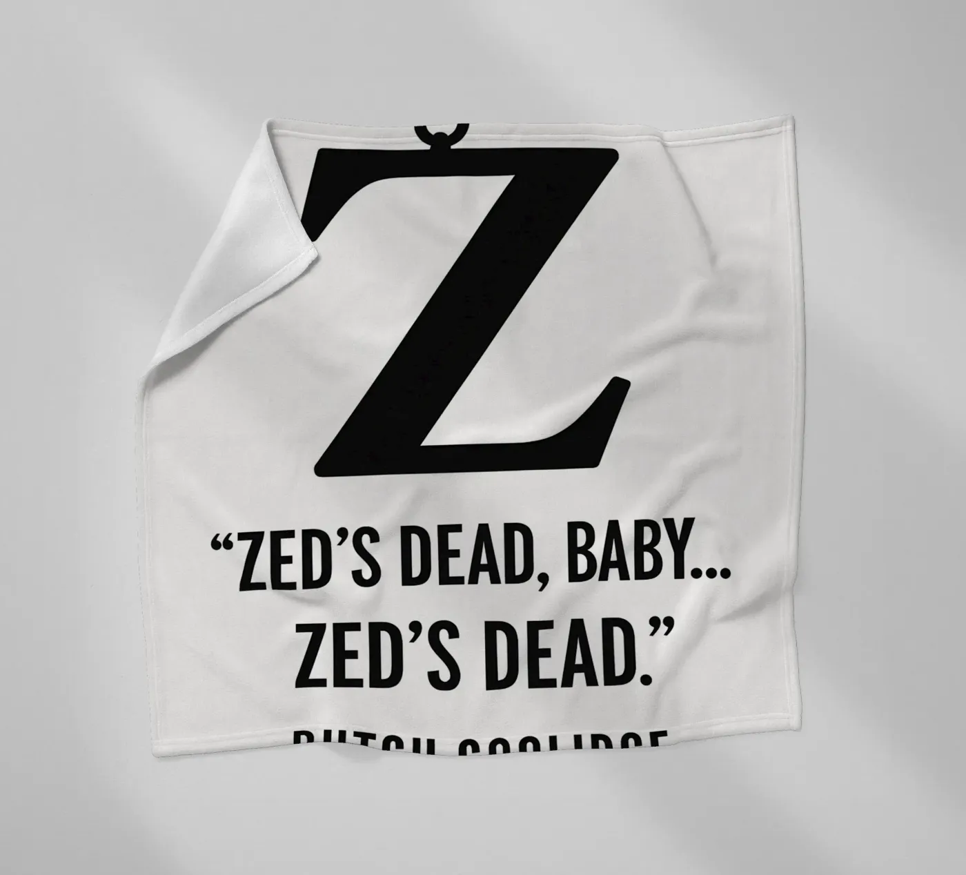 Zed Print fleecedeken van MoviesArt