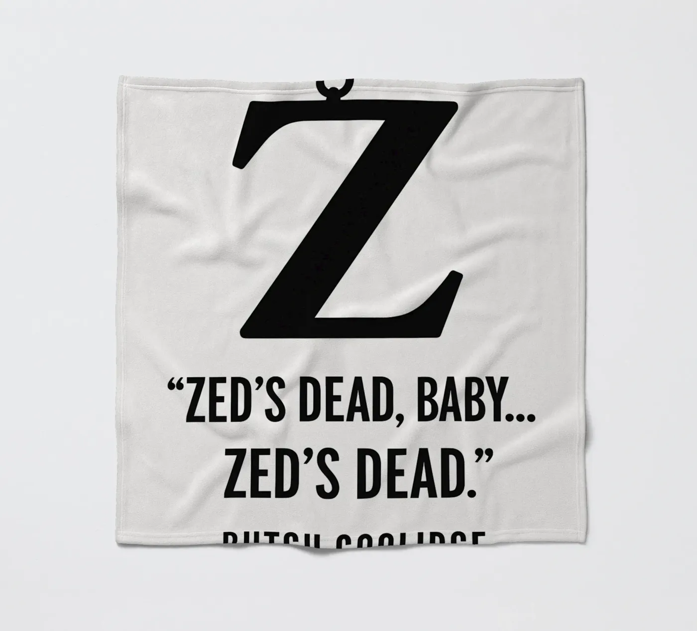 Zed Print fleecedeken van MoviesArt