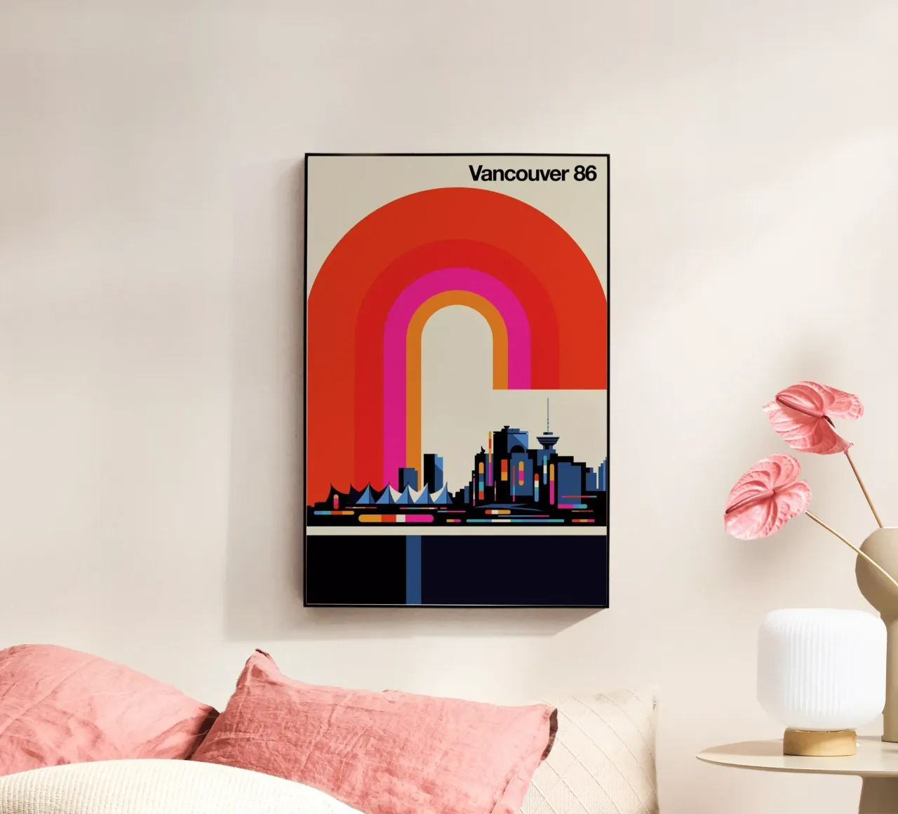 Vancouver 86 acrylic glass by Bo Lundberg